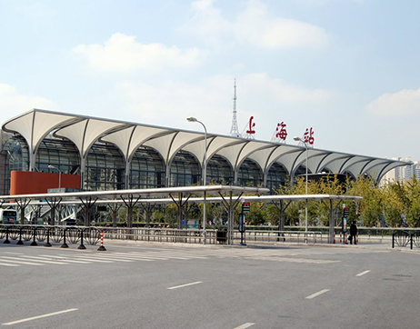 上海火车站北广场交通枢纽玻镁颗粒防排烟优适风管项目-上海虹际通风设备有限公司